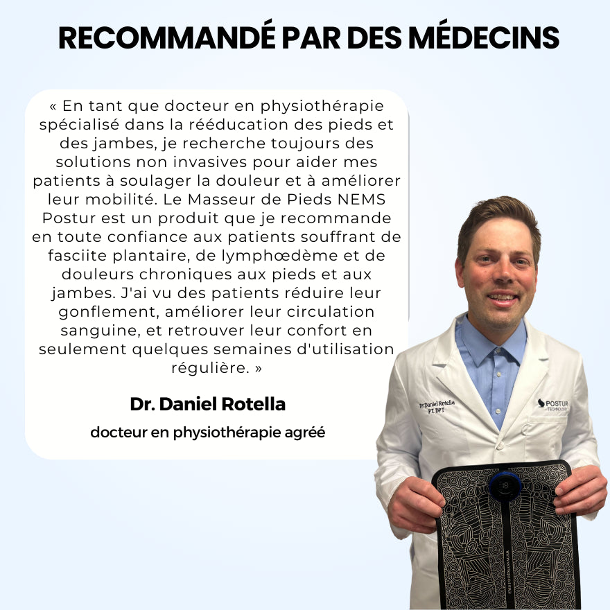 ThermoPulse™ - Luttez-vous contre des douleurs aux pieds, gonflements, raideurs ou picotements ?