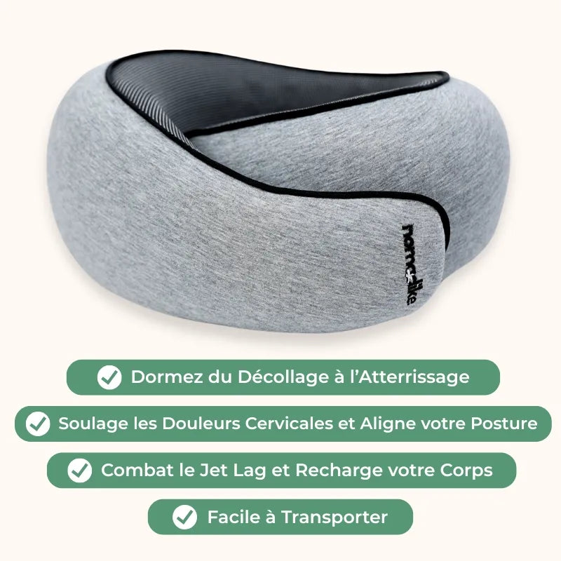 NUREVA™ - Oreiller de Voyage N°1 en Europe
