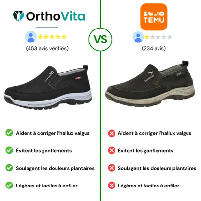 OrthoSouple™ Chaussure de marche a confort orthopédique