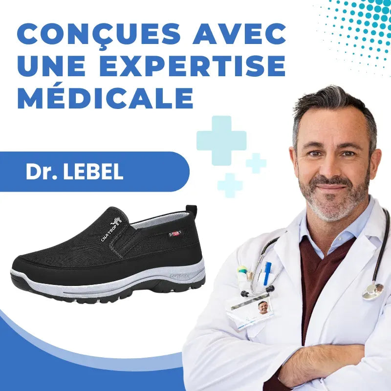 OrthoSouple™ Chaussure de marche a confort orthopédique