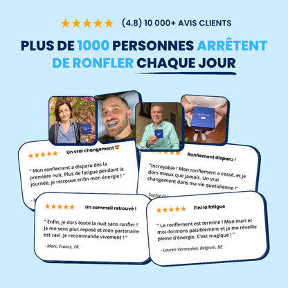 NuviaClear™  La Solution N°1 Contre le Ronflement
