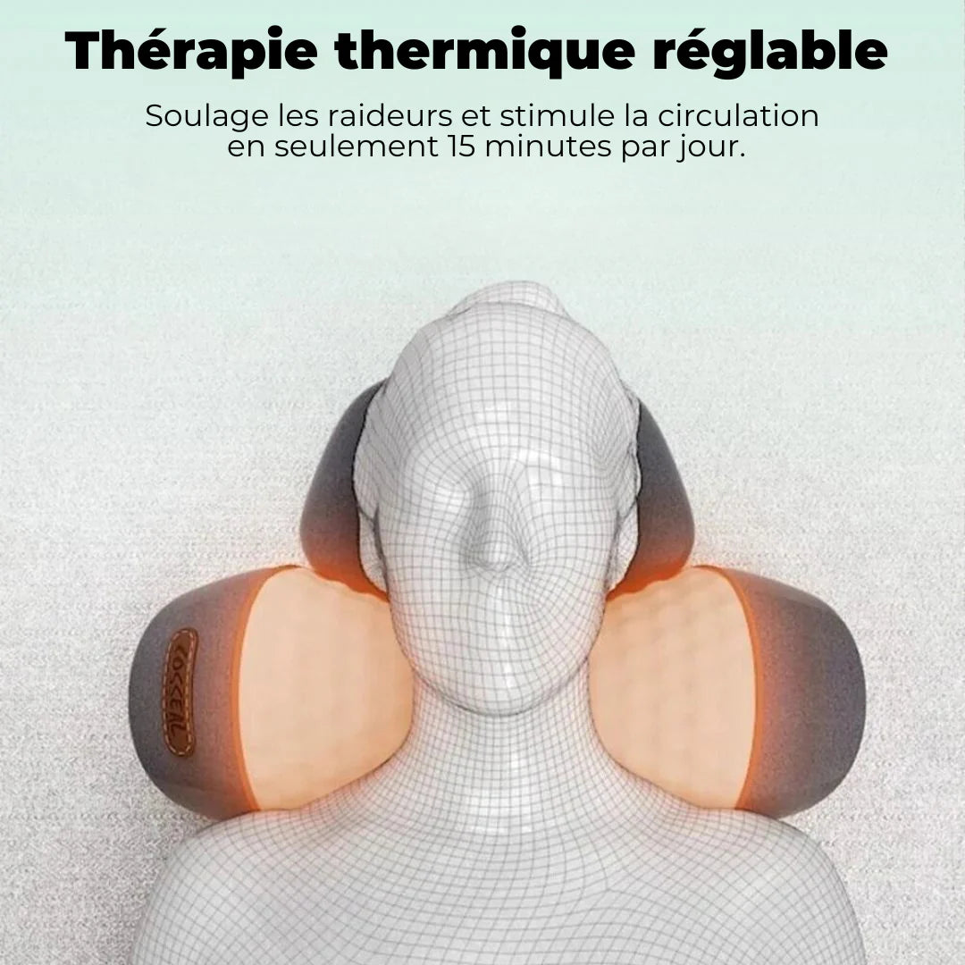 OrthoPhysio - Masseur cervical 3-en-1