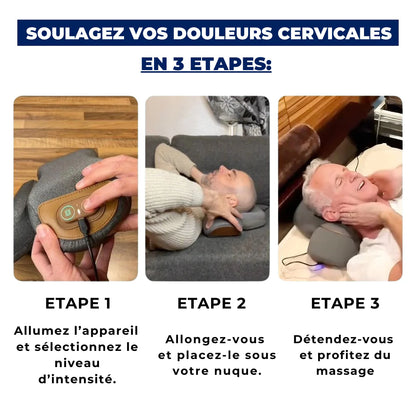 OrthoPhysio - Masseur cervical 3-en-1